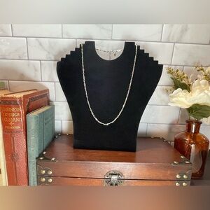 Sarah Coventry Necklace Vintage Silver Tone Chain Sarah Coventry